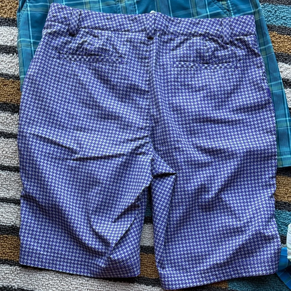 Puma Plaid Golf Shorts -bundle of 4 pairs, size 34 waist - Picture 7 of 11